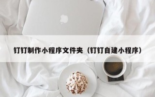 中卫钉钉制作小程序文件夹（钉钉自建小程序）