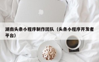 中卫湖南头条小程序制作团队（头条小程序开发者平台）